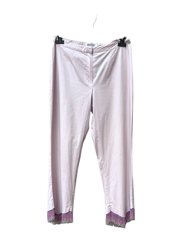 Y2K Vintage Womens Helline Beaded Capri Pants