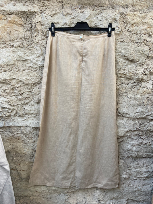 Linen Maxi Skirt