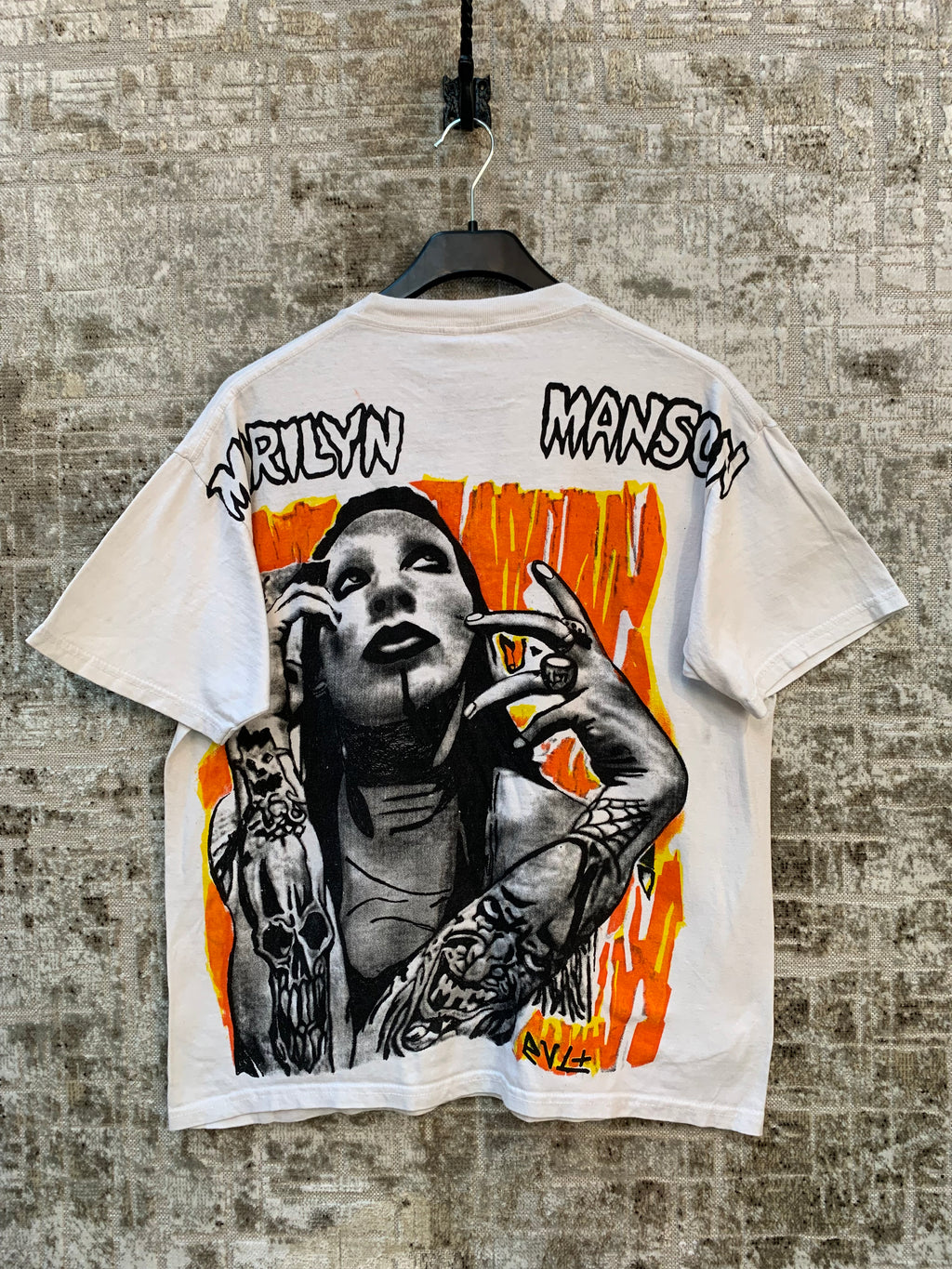 Men's Vintage G Rags 72 Marilyn Manson Graphic T-Shirt