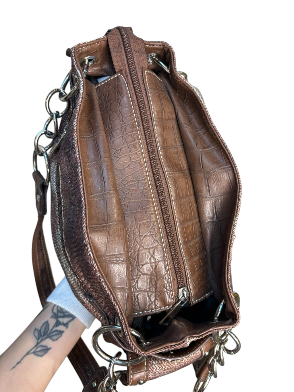 Western Rhinestone Buckle Shoulder Bag