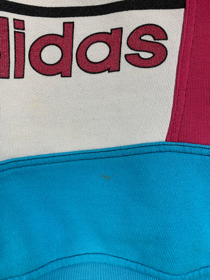 Men Vintage Adidas Colorblock Sweatshirt