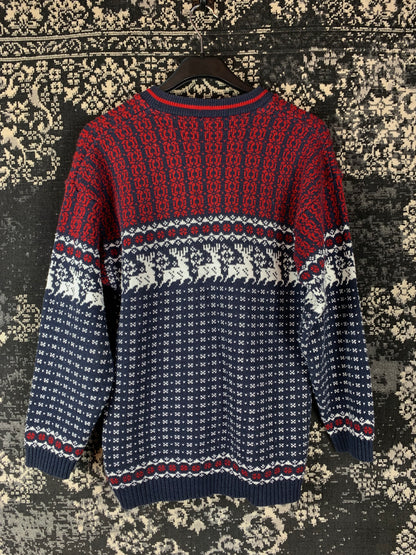 Men's Vintage Imperial Christmas Sweater