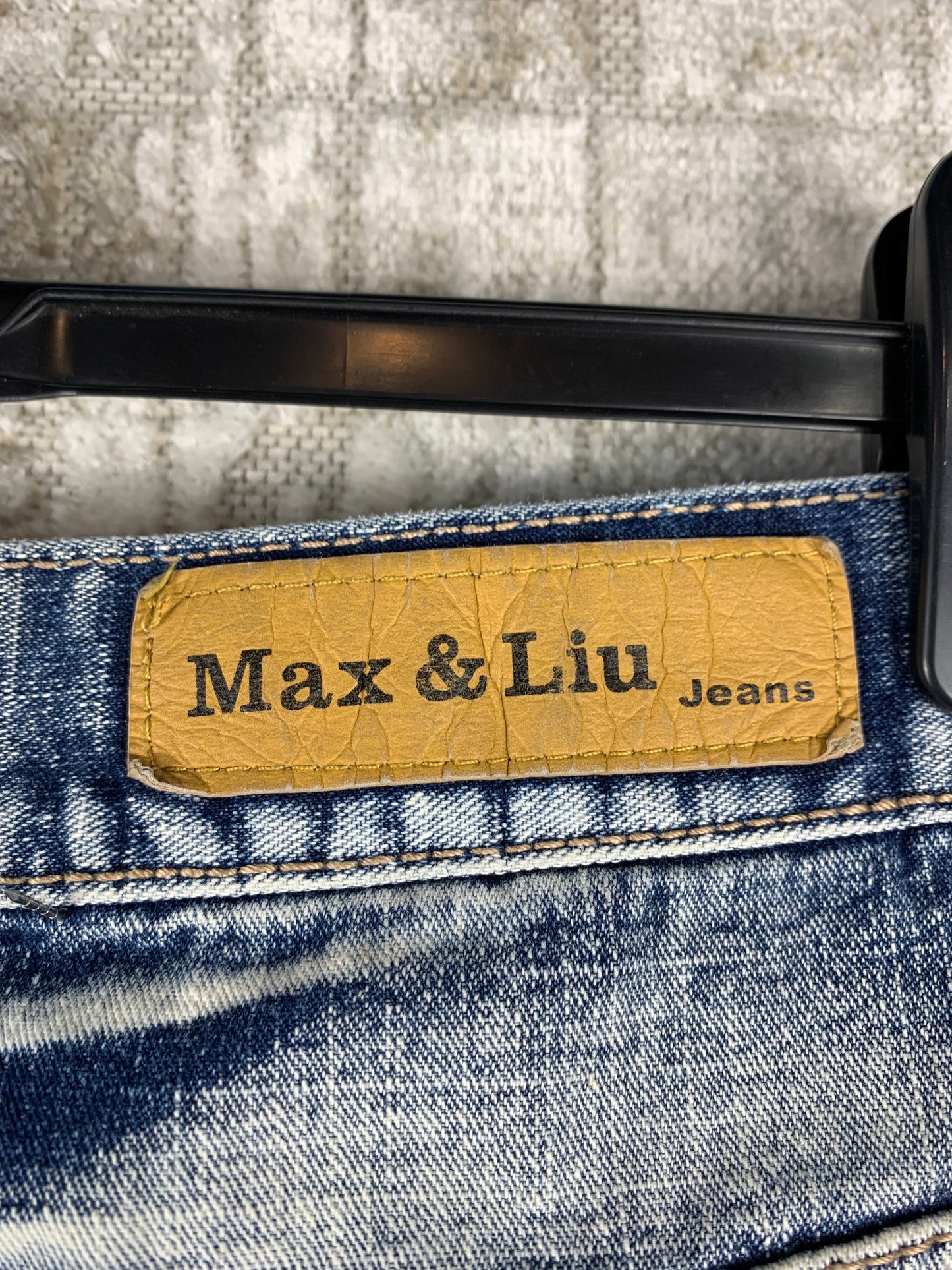 Mens Vintage Max Liu Denim Shorts