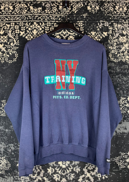 Mens Vintage NY Training Adidas Sweatshirt