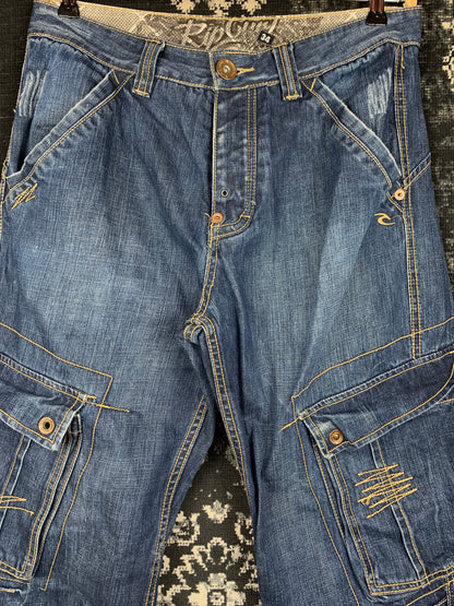 Y2K Rip Curl Denim Carpenter Jeans