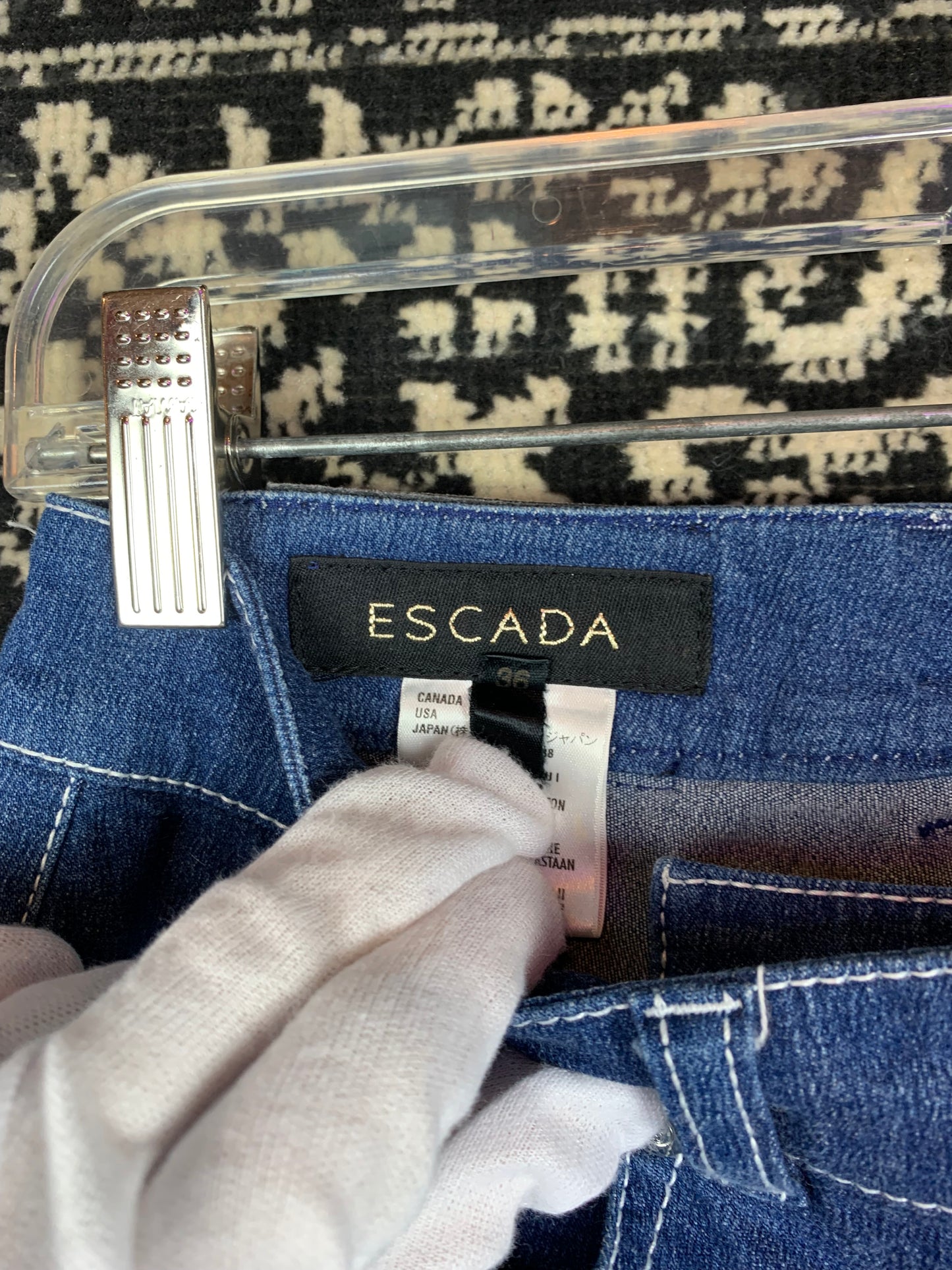 Womens Escada Vintage Hippie Jeans