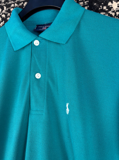 Men's Vintage Ralph Lauren Turquoise Polo T-Shirt
