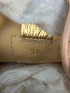 Tod's Women's Pink Suede Perforated Sneakers