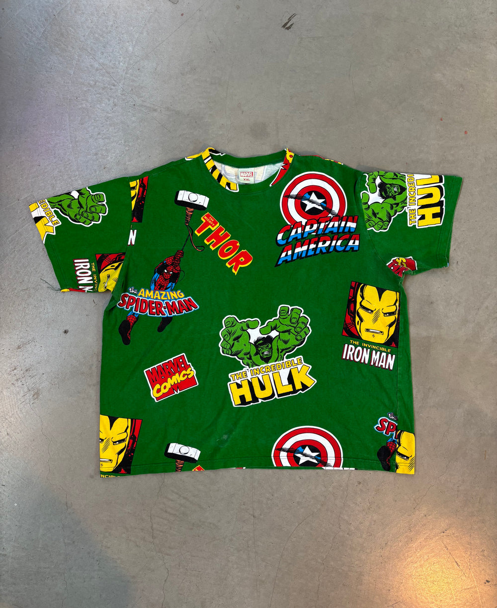 Marvel Heroes Green T-Shirt