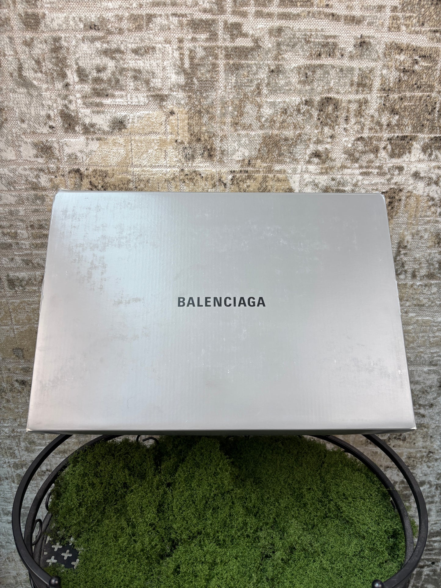 Balenciaga Track Grey Sandal Slides