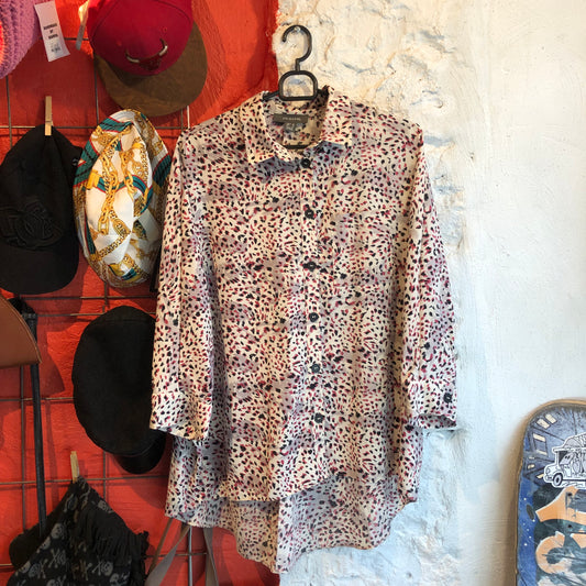 Printed Button Up