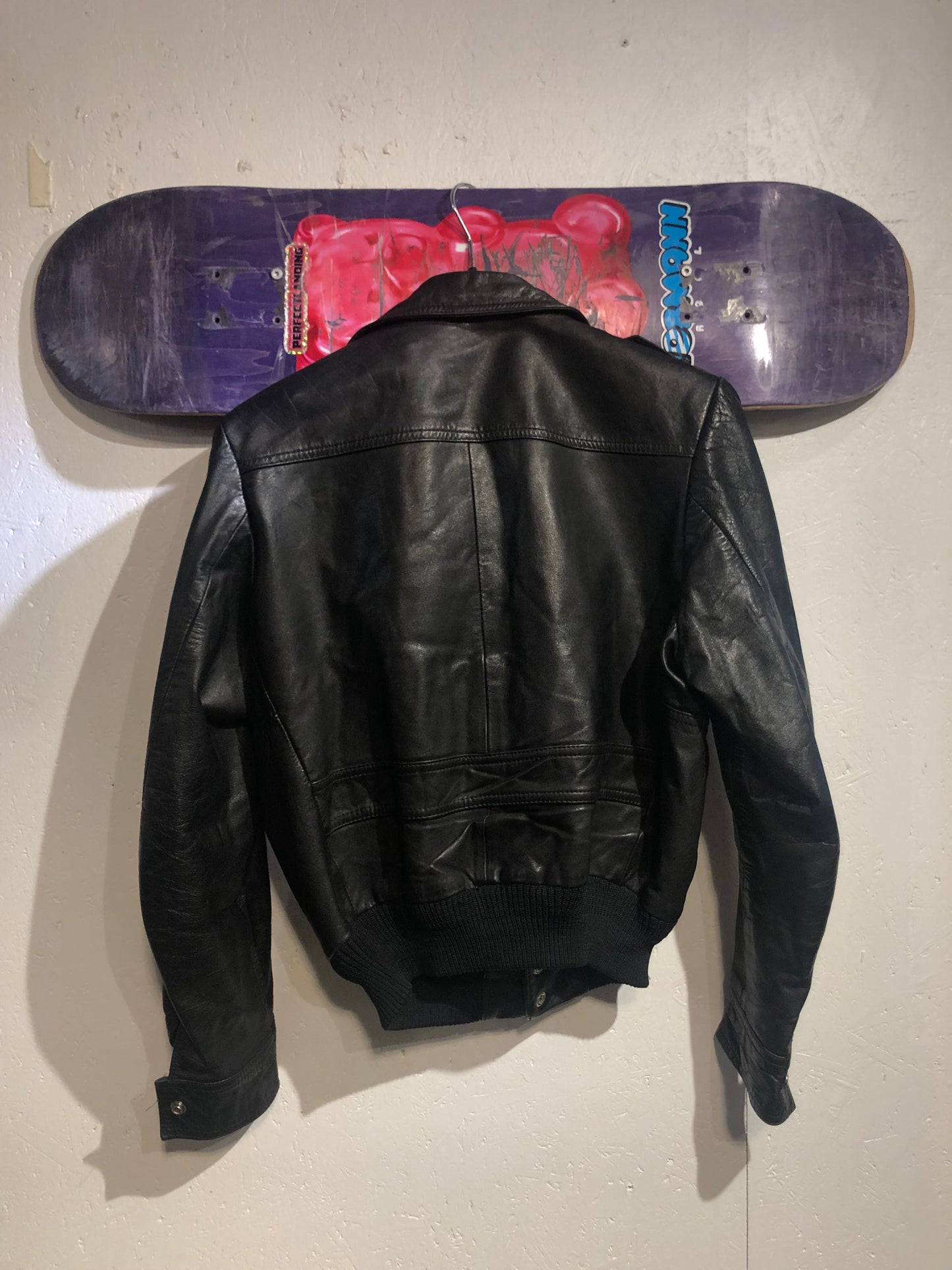 Petroff Leather Bomber