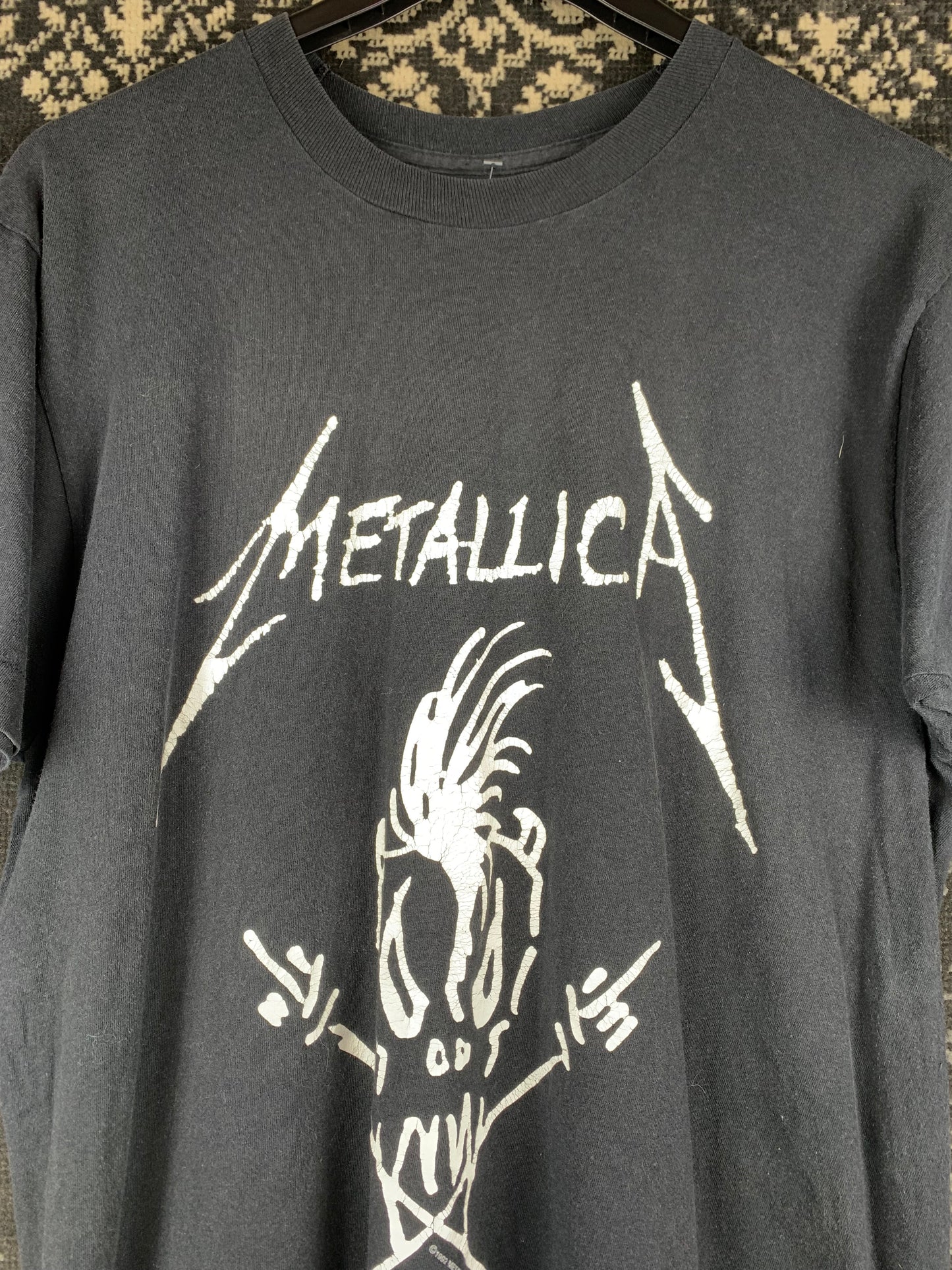 Mens Vintage 1993 Metallica Tour T-Shirt