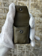 Bottega Veneta Leather AirPods Case Keychain