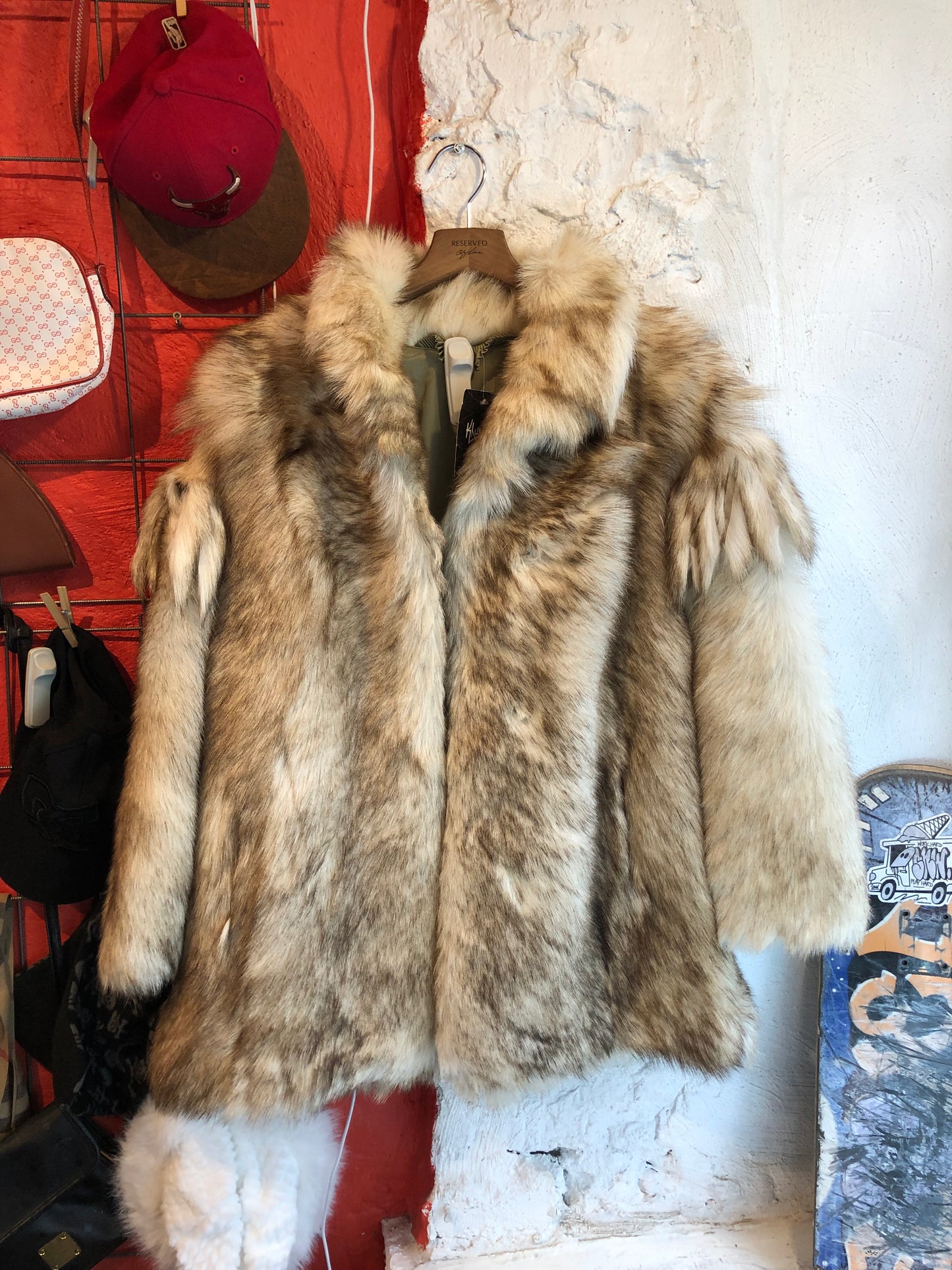 Wolf Fur Coat