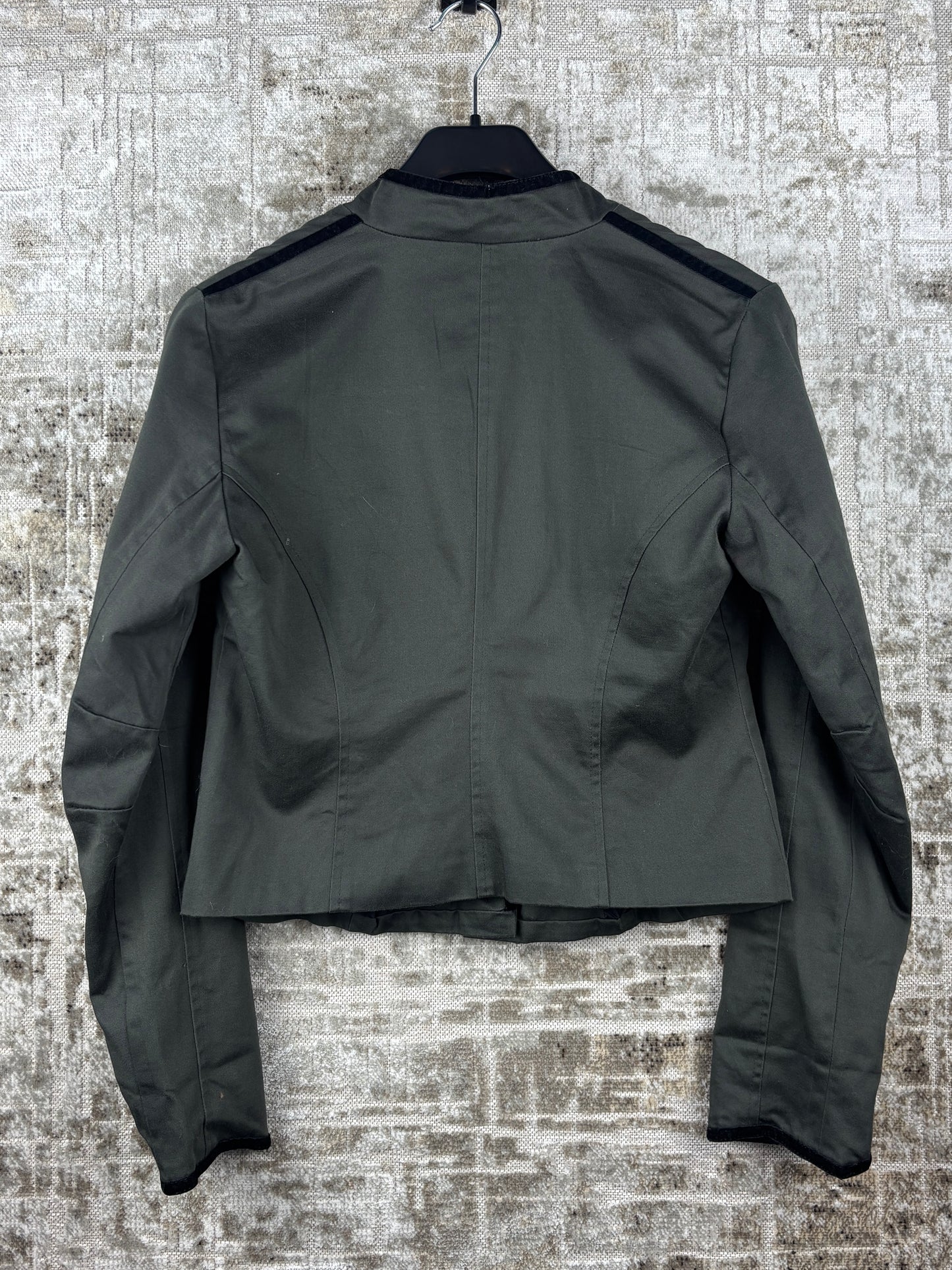Womens Y2K Green Napoleon Style Jacket