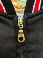 World of Classics Embroidered Satin Bomber Jacket
