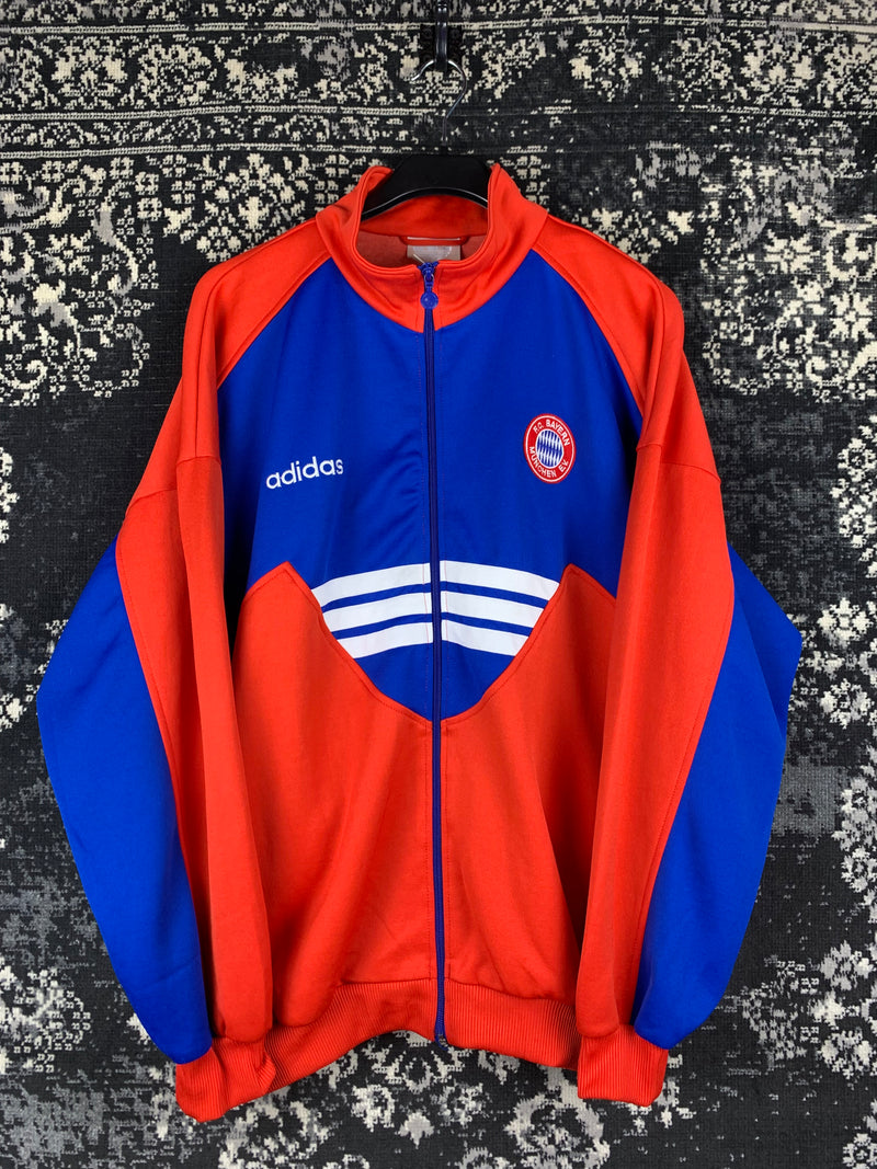 Mens Vintage Bayern Munich Adidas Track Jacket