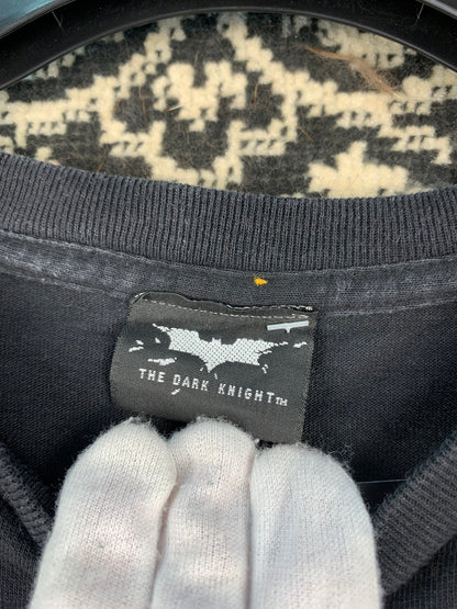 Men's Vintage The Dark Knight Joker Graphic Black T-Shirt