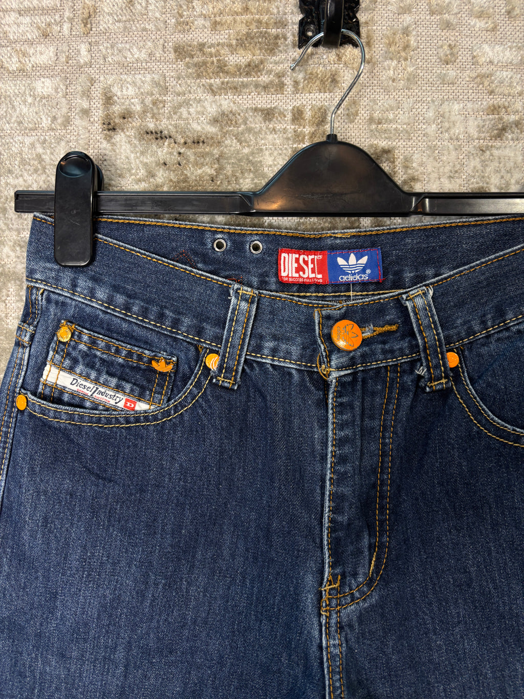 Diesel x Adidas Longline Denim Jorts