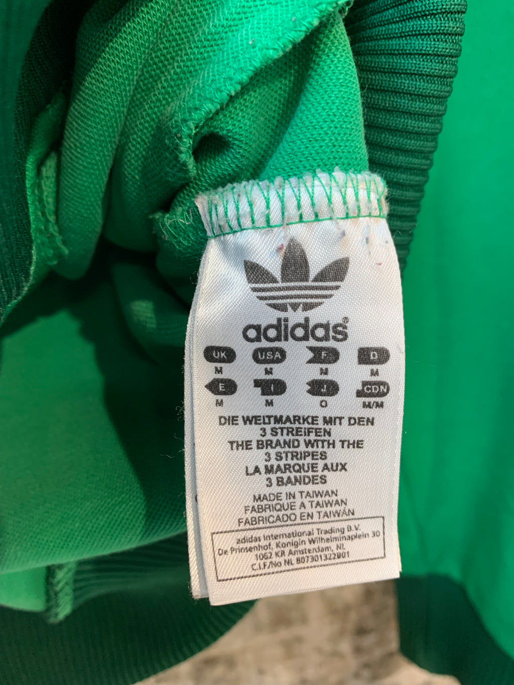 Adidas Originals Green Track Jacket