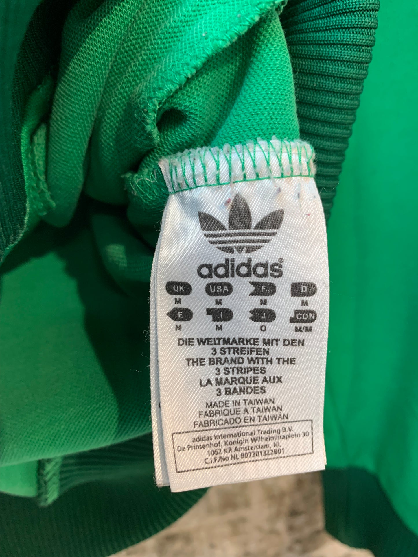 Adidas Originals Green Track Jacket