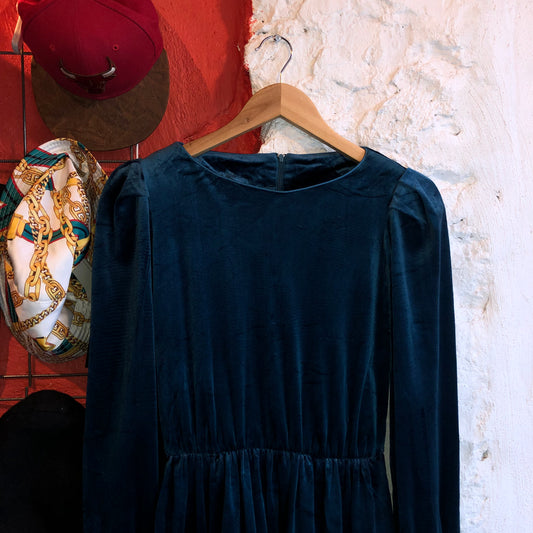 Vintage Velvet Dress