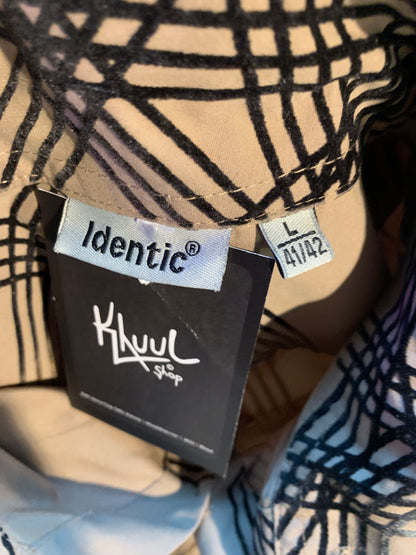 Vintage “Identical” Light Brown Button-Up Shirt