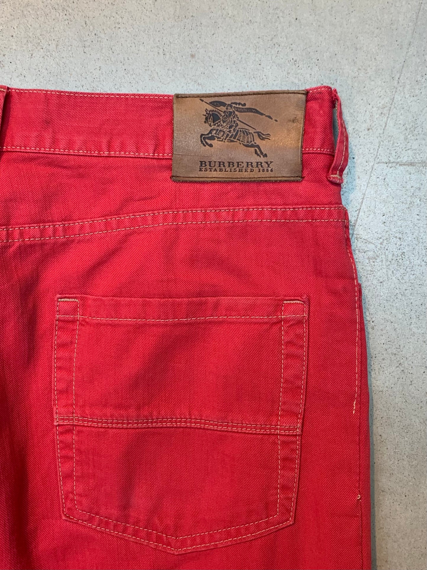 Mens Vintage Burberry Cotton Pants