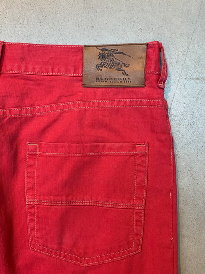 Mens Vintage Burberry Cotton Pants
