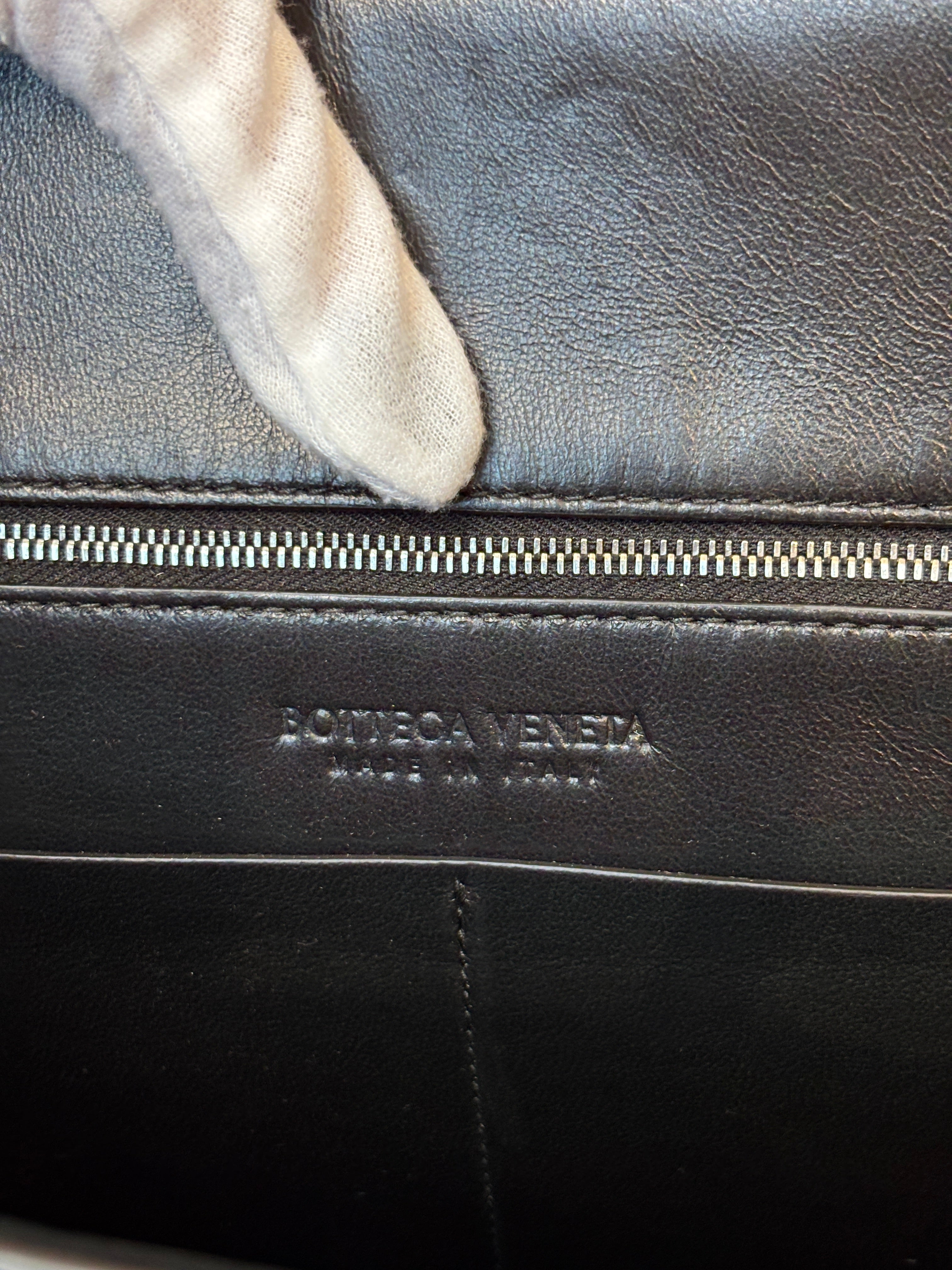 Bottega Veneta Intrecciato Embossed Leather Tote Bag