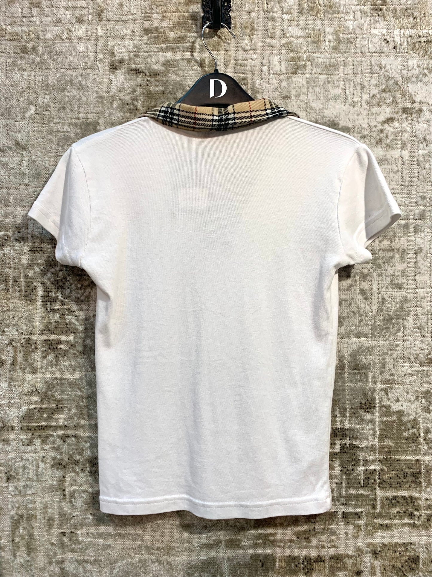 Burberry London Nova Check Collar Polo Shirt