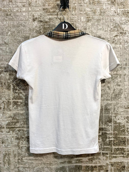 Burberry London Nova Check Collar Polo Shirt