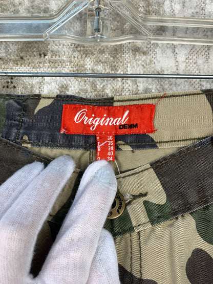 Women's Camo Style Cargo Pants