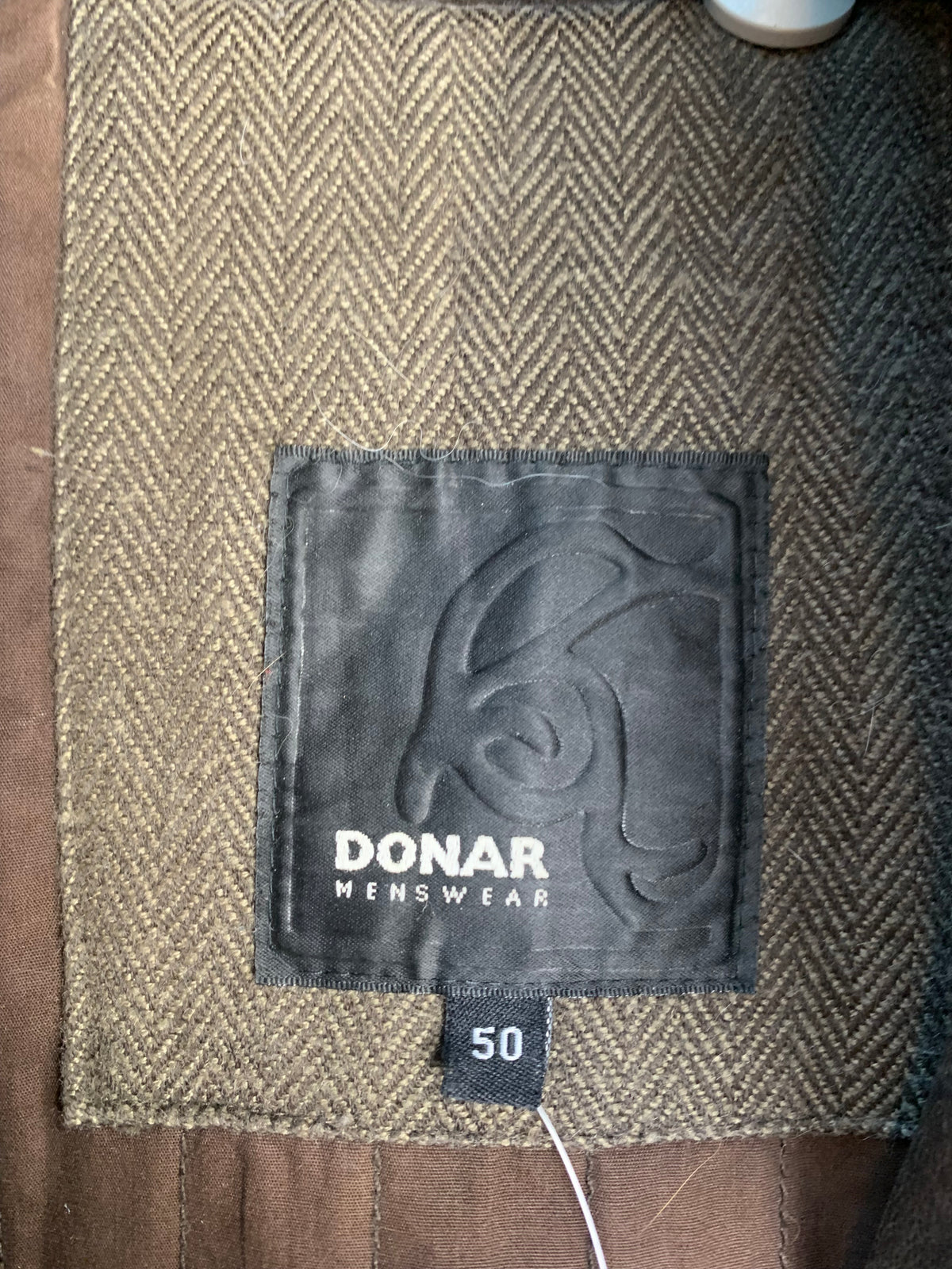 Donar Distressed Brown Leather Moto Jacket