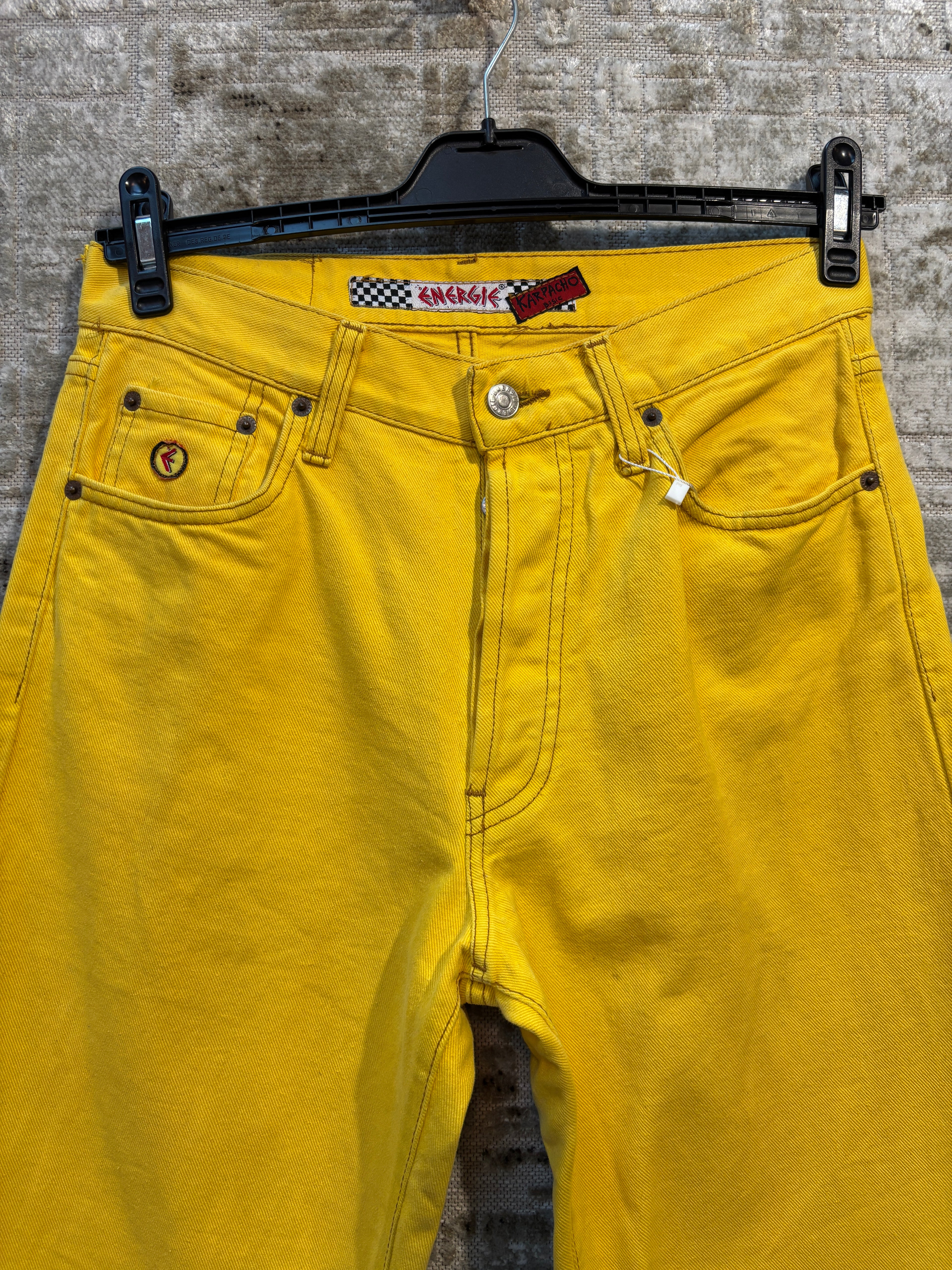 Energie Karpacho Yellow Denim Jeans