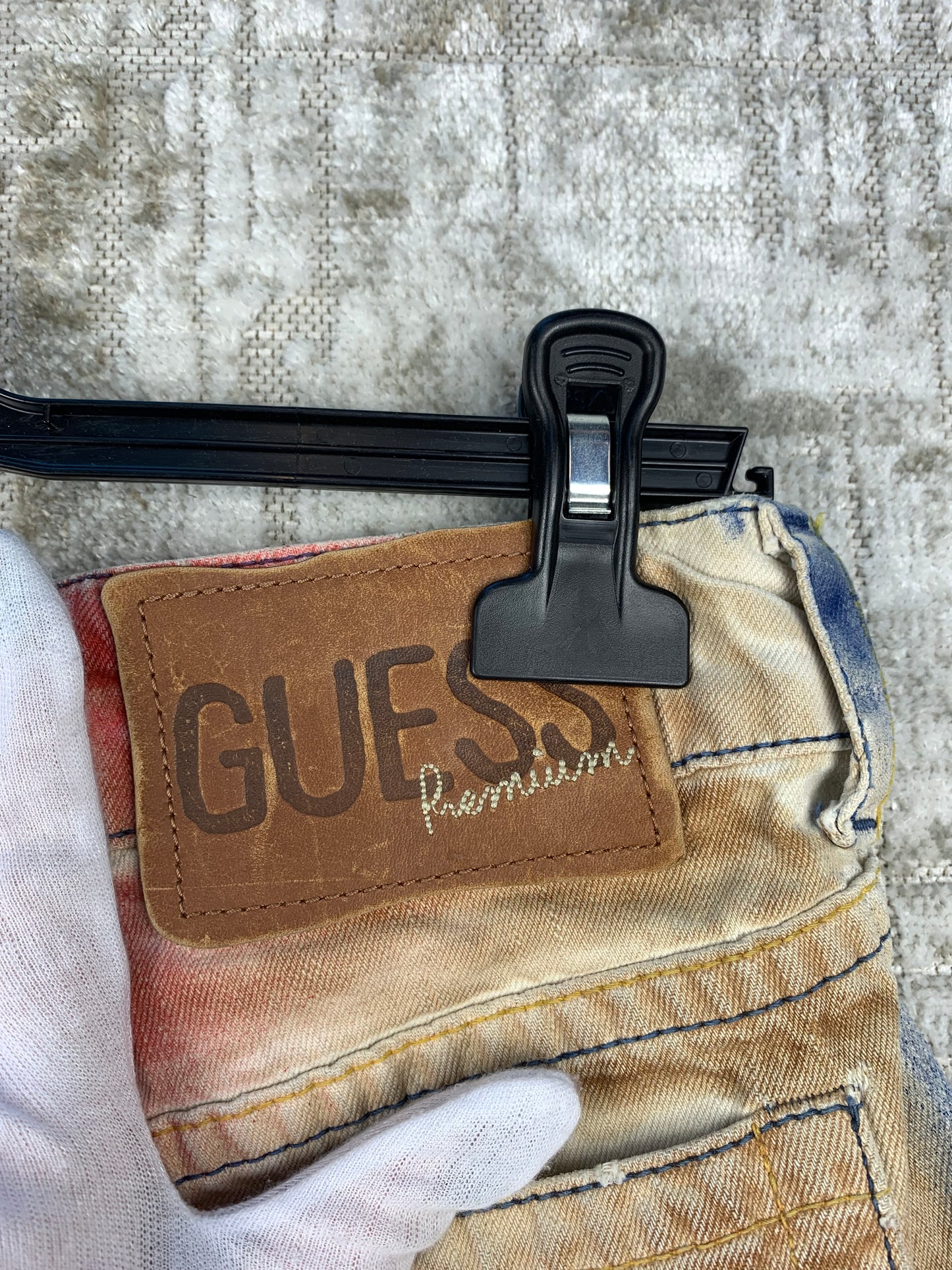 Women's Y2K Guess American Flag Shorts