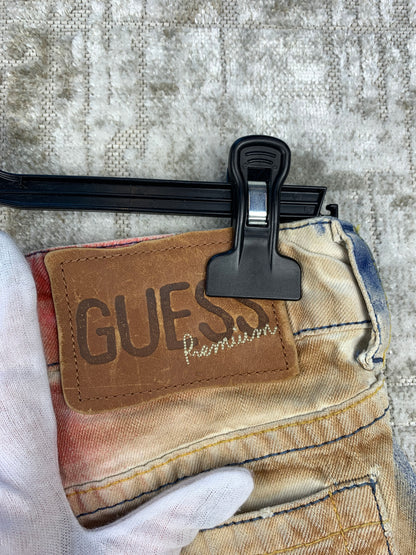 Women's Y2K Guess American Flag Shorts