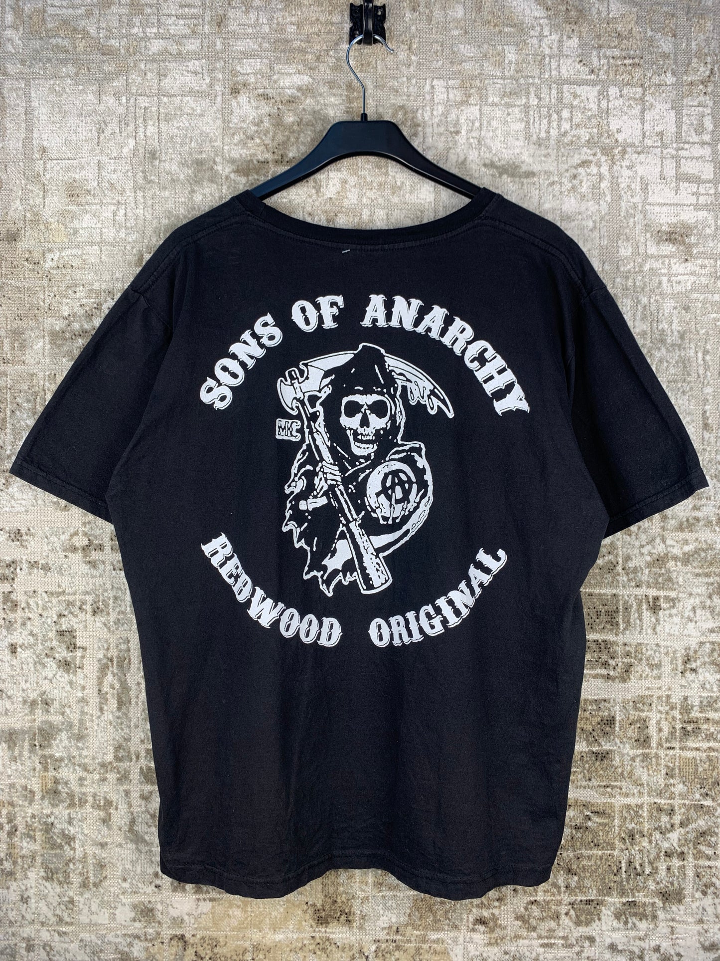 Men's Vintage Sons of Anarchy Black T-Shirt