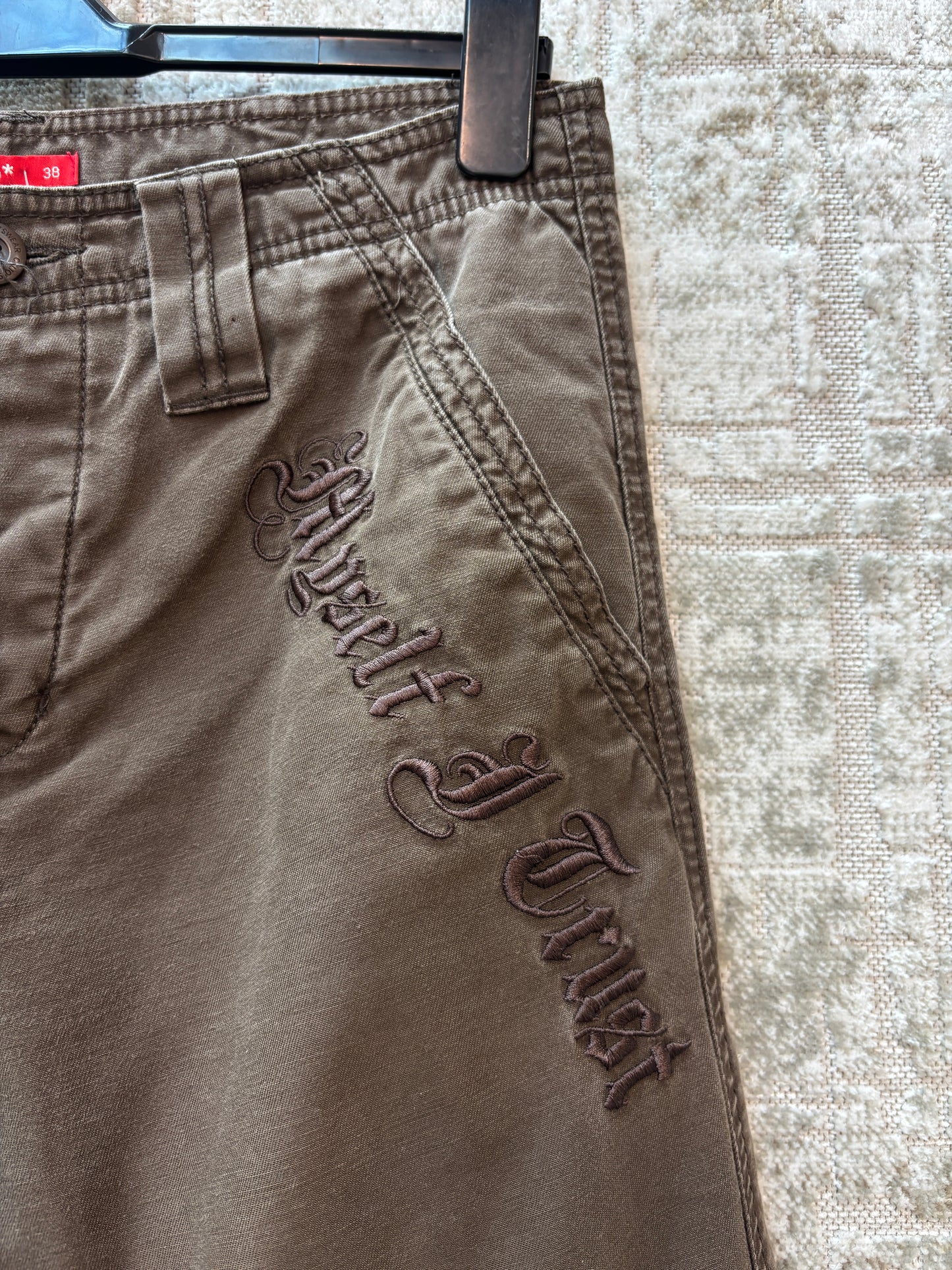 Celio Y2K Embroidered Cargo Pants