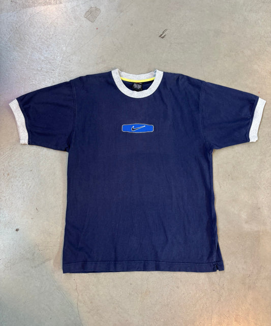 Nike Ringer Navy T-Shirt