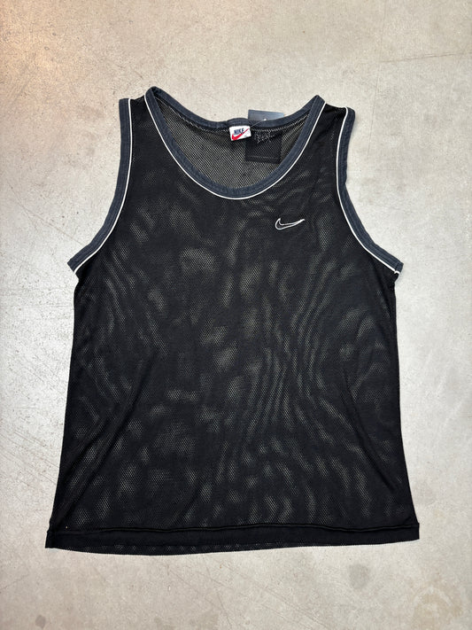 Nike Black Mesh Basketball Jersey
