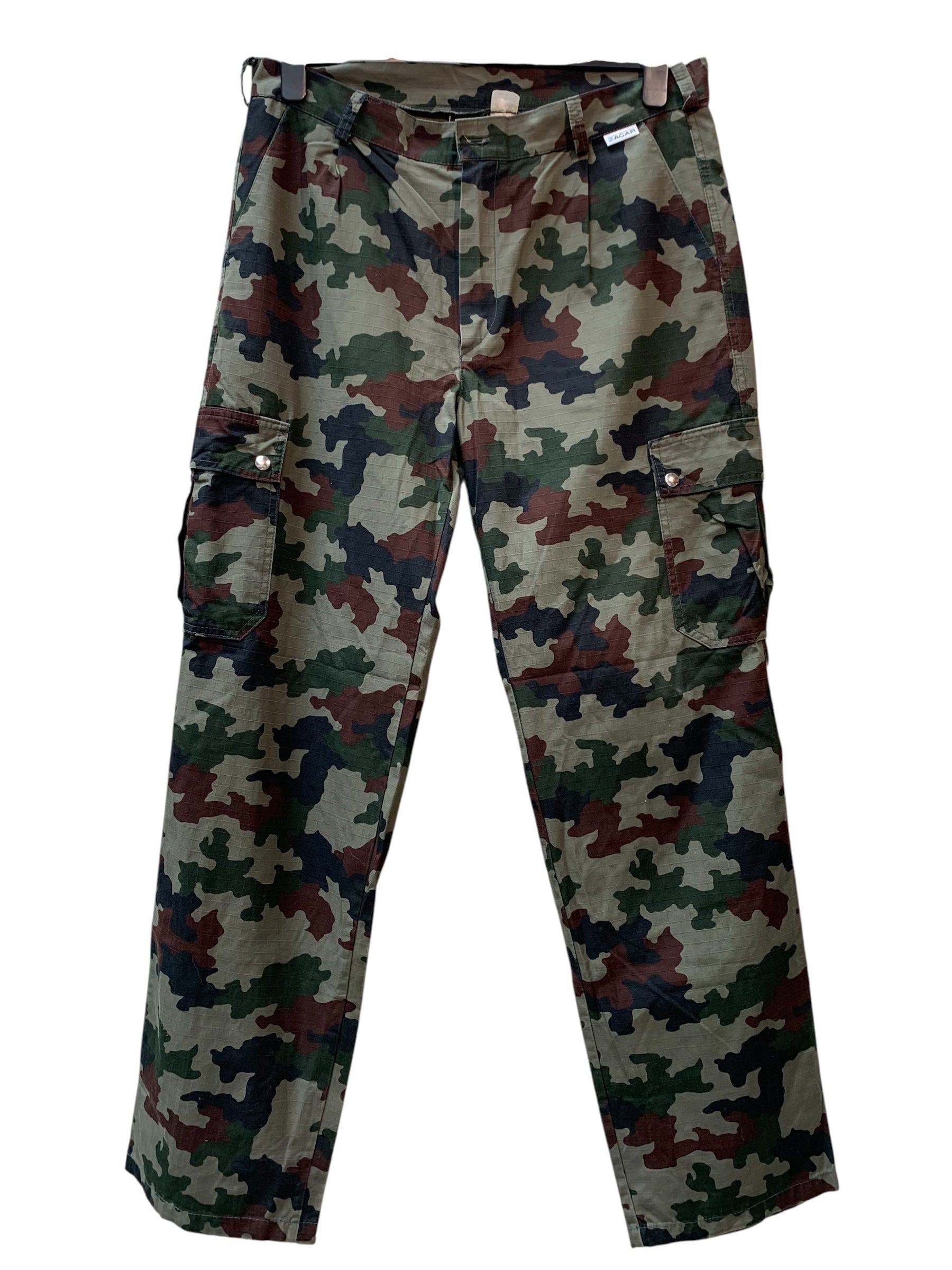 Zagar Camo Ripstop Cargo Pants