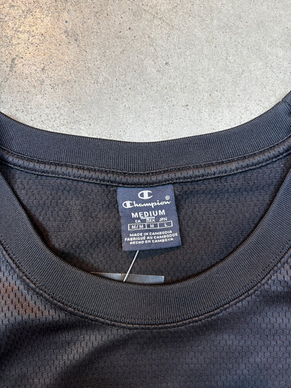 Champion USA Black and White Mesh Tank Top