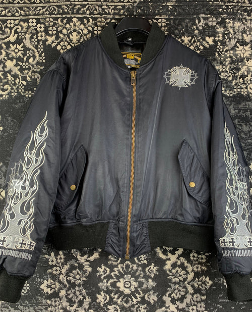 GGW Gun Gong Wear Black Choppers Bomber Jacket