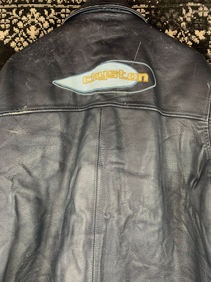 Mens Vintage Chyston Leather Jacket