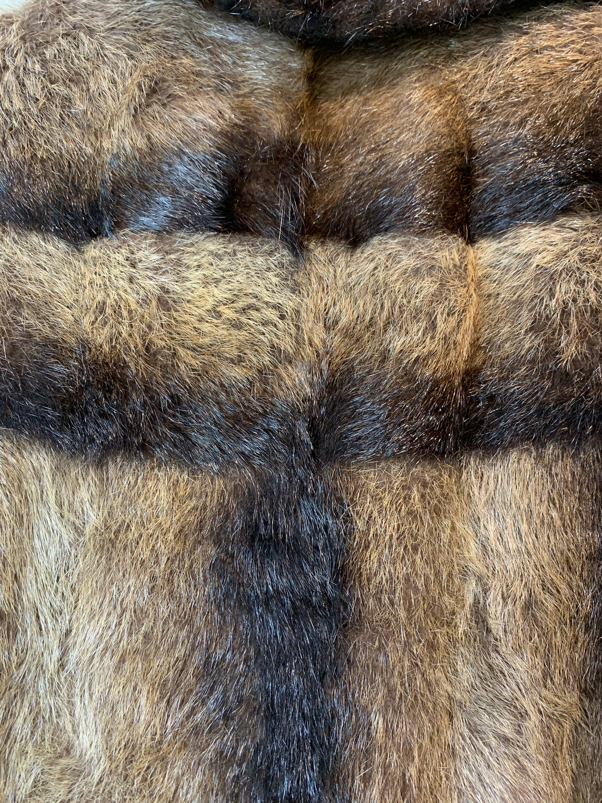 Vintage Full-Length Beaver Fur Coat