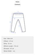 Men's Beige Carhartt Cargo Pants