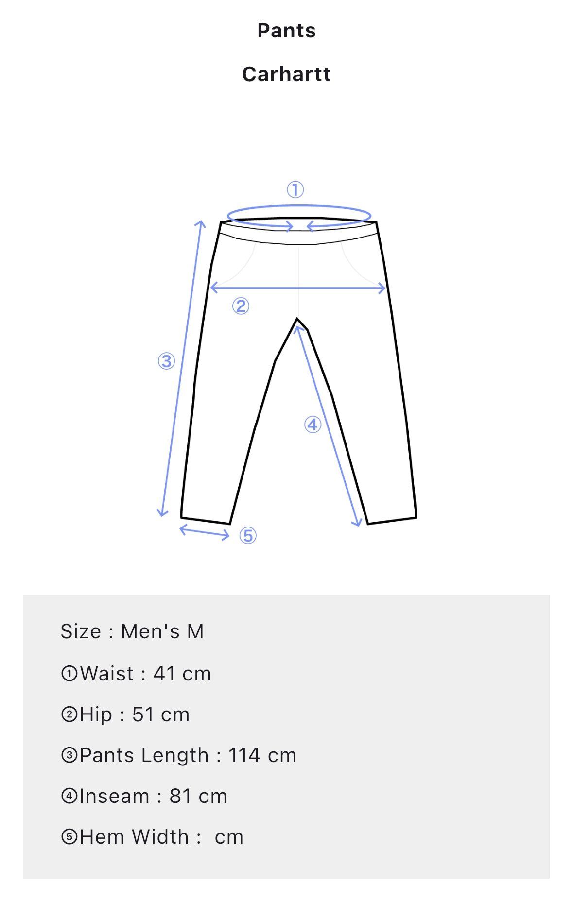 Men's Beige Carhartt Cargo Pants
