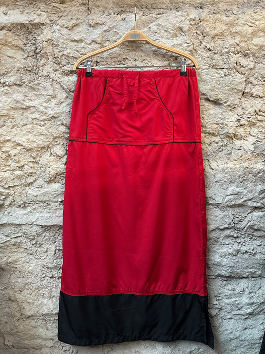 Y2K Maxi Cargo Skirt